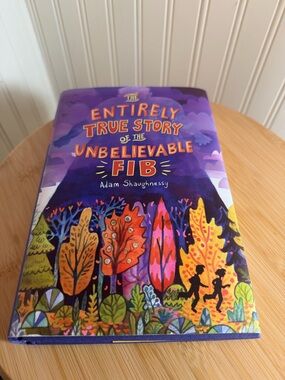 Signed autograph Kids Copy of The Entirely True Story of The Unbelievable Fibs